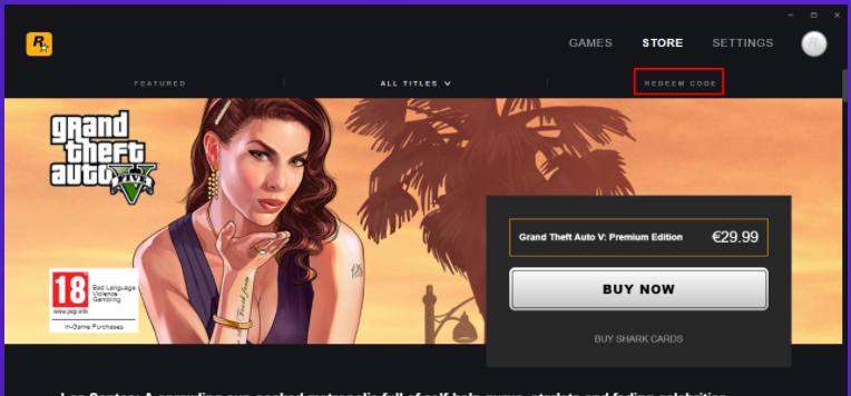 GTA V Rockstart Redeem Guide